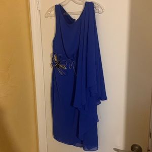 Beautiful designer blue dress